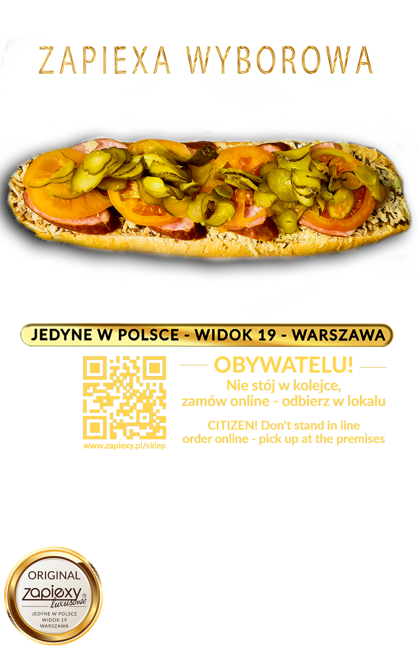 Zapiexa Wyborowa ZAPIEXY LUXUSOWE SMAK PRL U Zapiexa Wyborowa ZAPIEXY LUXUSOWE SMAK PRL U