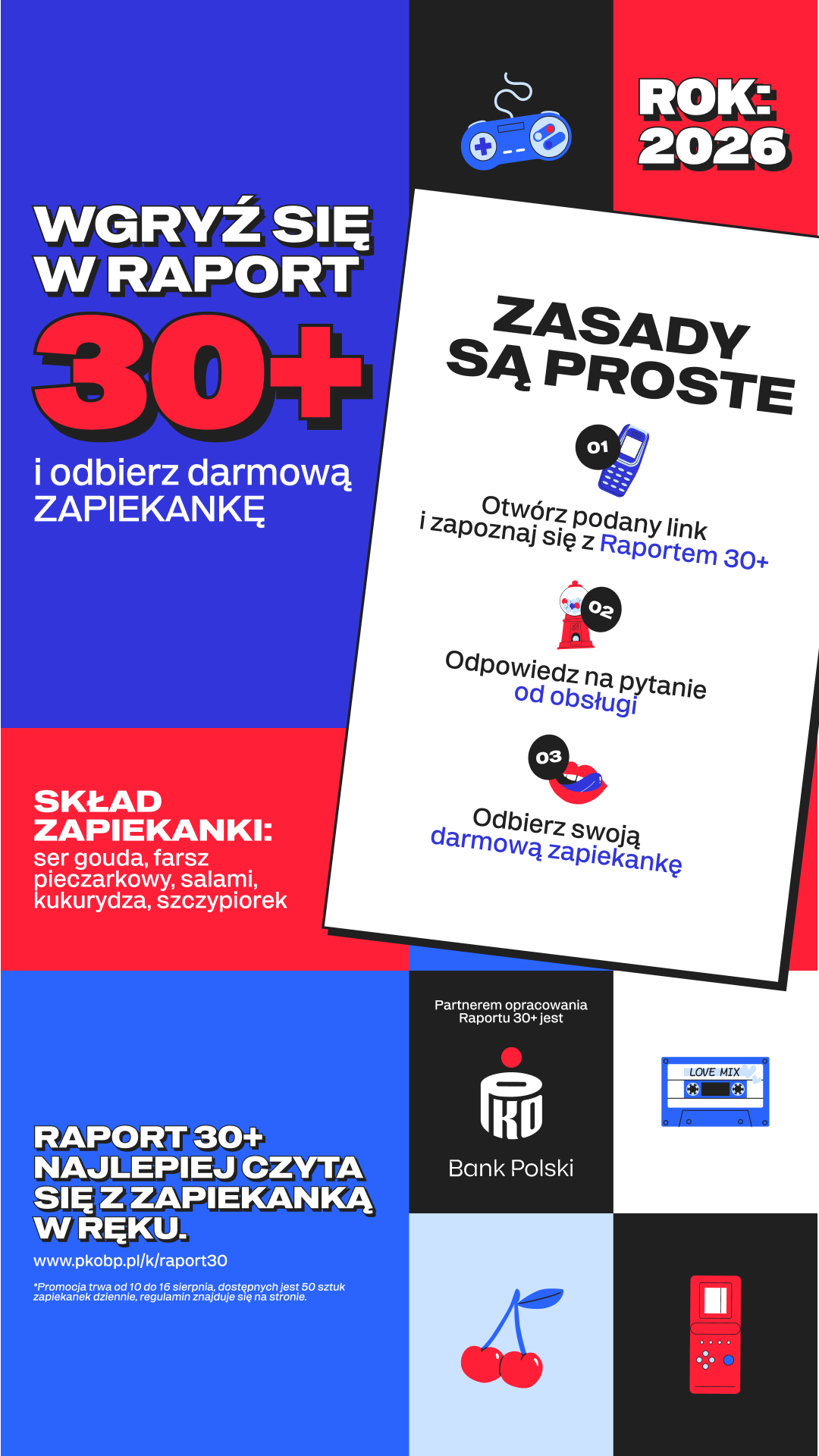 Zapiexy Luxusowe i PKO BP - Raport 30+