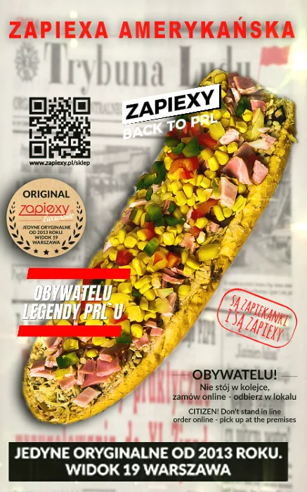 Obywatelu PRL`U !!! Zapiexa Amerykańska