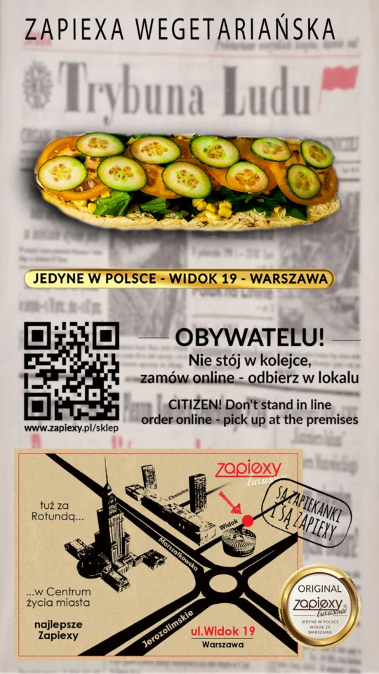 Obywatelu PRL`U !!! Zapiexa Wegetariańska